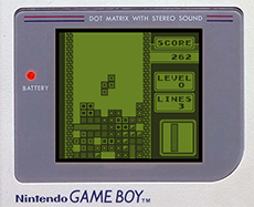 Speel Game Boy Tetris